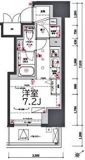AZEST横濱吉野町【3階】の間取り