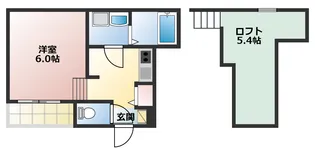 イデアーレ尼ケ坂【2階】の間取り