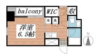 ルーブル蒲田弐番館【11階】の間取り