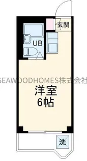 エスケイハイツ【3階】の間取り