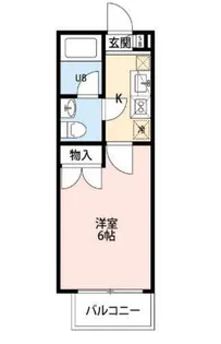 シエル西船【2階】の間取り