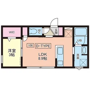 INTEGRAL Rio【2階】の間取り