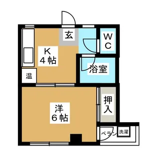 プラトウハウス【2階】の間取り