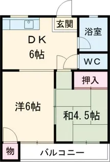 成田マンション【1階】の間取り