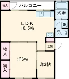 サンガーデン小ヶ倉【3階】の間取り