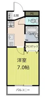 リアルジョイ薬円台6番館【2階】の間取り