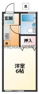 スワンハイツ【1階】の間取り