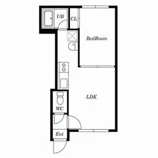 グランデ壱番館【1階】の間取り