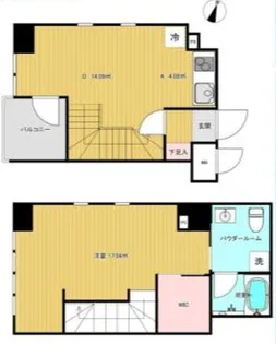 プレシエ伊勢佐木町【5階】の間取り