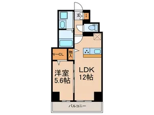 ル・シエール清水【11階】の間取り
