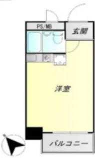 ライオンズマンション駒込駅前【8階】の間取り