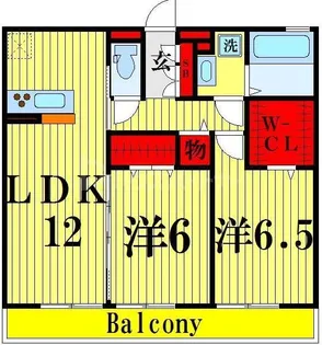 Grand Chariot【3階】の間取り