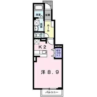 ライトプレイス【1階】の間取り
