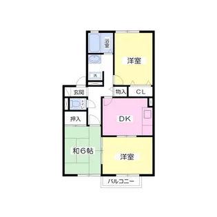 メゾンベールSATOU【1階】の間取り