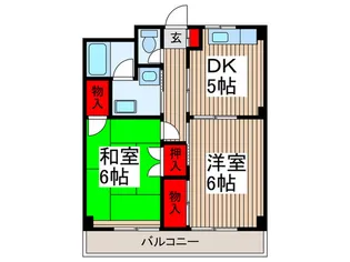 メゾンエイト【3階】の間取り