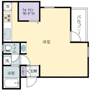 Jブライト神崎川【1階】の間取り