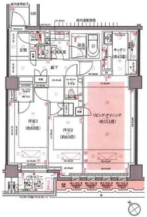 ザサンメゾン白金台五丁目【3階】の間取り