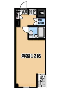 俳優座ビル【5階】の間取り