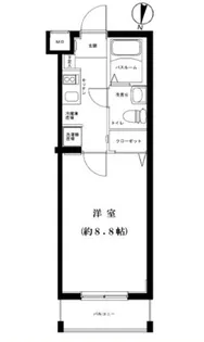 グランフォース高円寺【3階】の間取り