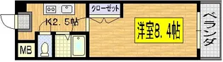 サンシャレオ城北【10階】の間取り