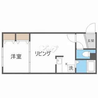 アーバンテラス二十四軒【2階】の間取り