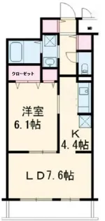 ブランヌーボー【1階】の間取り