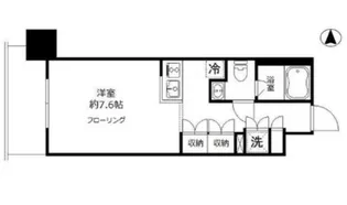 リエトコート西大島【8階】の間取り