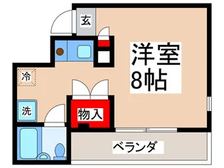 高重マンション【2階】の間取り