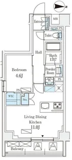 ARKMARK新宿西落合【5階】の間取り