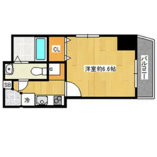 LUXE十三東【6階】の間取り