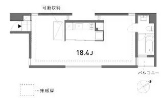 schirmberg【9階】の間取り