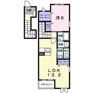 ウィルC【2階】の間取り