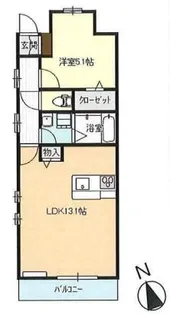 メゾンプチカリーノ【3階】の間取り