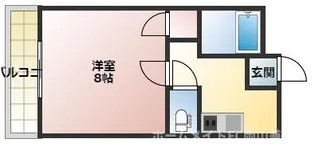 SOLEIL LEVANT浜【2階】の間取り