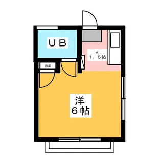 ハイツマスダ【2階】の間取り