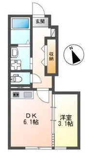エルノルテ【1階】の間取り