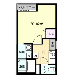 みどりとひだまりのパサージュ【2階】の間取り