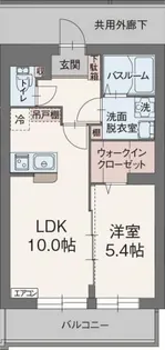 ポポラーレ【1階】の間取り