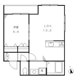 Bon Coin【3階】の間取り