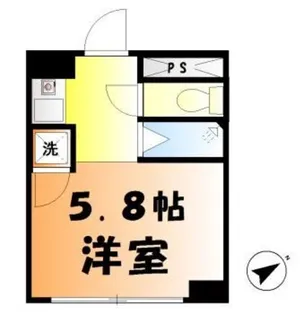 コーポ南荻窪【3階】の間取り