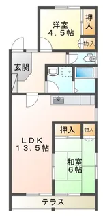 トライアングル【2階】の間取り