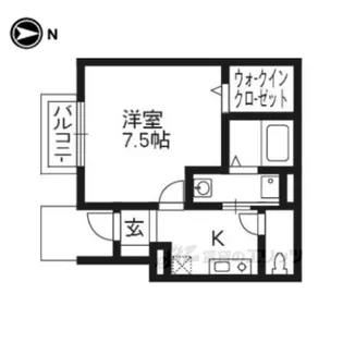 ユニフローラ2【1階】の間取り