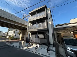 大阪府大阪市東住吉区住道矢田1【アパート】の外観