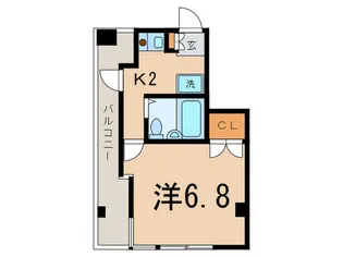 コスガビル【2階】の間取り
