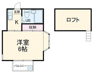 カーサビアンカ【2階】の間取り