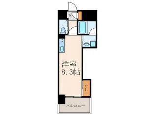 サンシャイン・プリンセス八幡駅前【2階】の間取り