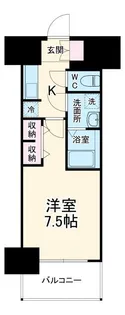 S-RESIDENCE豊田avanta【5階】の間取り