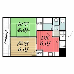 セレブリティ成田【4階】の間取り