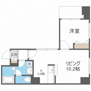 アリスマナーBLD【6階】の間取り