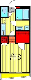 La vie AKEHARA【1階】の間取り